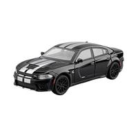 Suitable For Dodge Charger SRT Hellcat 1:32 Die-cast Alloy Muscle Car Model With Sound And Light Effects(Black)