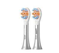 Suitable for Electric Toothbrush Head with Soft Bristles and Interactive Design for Gum Protection(Oclean P3K6 2Pcs)