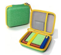 Suitable for GiiKER Camp GURU 6x6 Hard Carrying Case | Portable Travel Storage Bag with Mesh Pocket & Elastic Strap, Shockproof Protective Organizer Pouch for Kids Toys