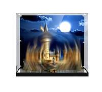 Suitable for Harry Potter Hogwarts Castle 71043 display box, suitable for LEGO Harry Potter 71043 storage display cabinet, dust-proof display box, (model not included)