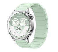 Suitable for Huawei watch gt5 For millet s4 For Samsung For Garmin silicone magnetic watch strap 22mm,Light Mint,18MM