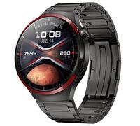 Suitable for Huawei Watch5 ultra-light pure titanium convex head I-shaped thin titanium metal quick-release watch strap 20mm/22mm,Titanium Gray 01,22mm