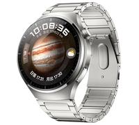Suitable for Huawei Watch5 ultra-light pure titanium convex head I-shaped thin titanium metal quick-release watch strap 20mm/22mm,Silver01,20mm