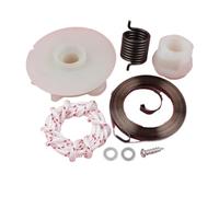 Suitable for HUS 137 142 E 235 236 240 E Chain Saw Kickback Rewind Start Pulley Spring Hub Rope Repair Kit