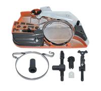 Suitable for Hus 445 Chain Saw Chain Saw Brake Clutch Cover Belt Knee Joint Adjuster Tensioner Guide Sleeve Kit