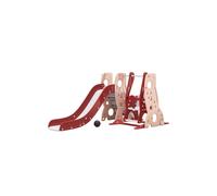 Suitable for Indoor and Outdoor Playgrounds, with a Basketball Cap Suitable for Climbing Children's Swing and Slide Sets H&O Direct Red One Size