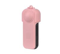 Suitable For Insta360 X5 Lens Cap, Action Camera Gimbal Protective Cover, Screen Dustproof And Scratch-Proof Sleeve All-Round Protect Action Camera Accessories (Pink)