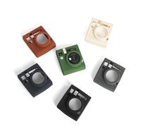 Suitable for Instax mini40 Camera Protective Case, Simple Solid Color, Dust-Proof And Stain Resistant Instant Camera Lightweight Full Covered Soft Case Cover (Brown)
