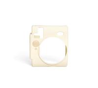 Suitable for Instax mini99 Camera Protective Case, Simple Solid Color, Dust-Proof And Stain Camera Cover Instant Camera Lightweight Full Covered Soft Gel Rubber Case Cover (Light White)