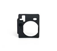 Suitable for Instax mini99 Camera Protective Case, Simple Solid Color, Dust-Proof And Stain Camera Cover Instant Camera Lightweight Full Covered Soft Gel Rubber Case Cover (Black)