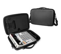 Suitable for Kai Professional MPC Sample Hard Shell Carrying case, partition Storage Shock Resistant Portable Travel Bag, with Cable Compartment, Shoulder Scratch Resistant Protective Cover