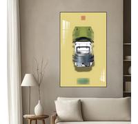 Suitable for Land Rover Defender model wall mount, suitable for Lego Technic 42110 model display board, a must-have for car model enthusiasts (car model not included) (B)