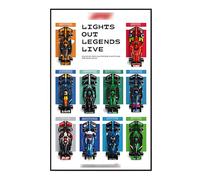 Suitable for LEGO F1 Speed Champions series 77242-77251 model wall display boards, this is a must-have for birthday (models not included). (B)