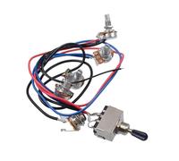 Suitable For LP Electric Guitar Circuit Assembly Three-speed Circuit Upgrade And Modification Accessories(Black)