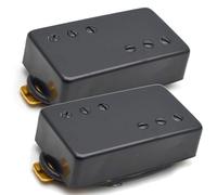 Suitable For LP Neck Bridge Double Coil Pickup Metal Shell Electric Guitar DIY Modification(Set A)