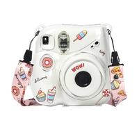 Suitable For Mini 7+photo Bag Transparent Crystal Strap Sticker Set Of Three Pieces Dcm290 (14x7.5x12.8CM)