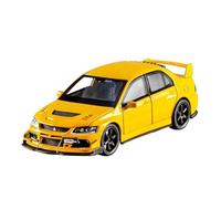Suitable For Mitsubishi Lancer Evolution EVO IX 9 1:32 Die-cast Alloy Car Model With Sound And Light Effects(Yellow)
