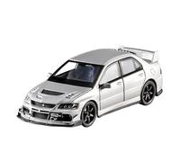 Suitable For Mitsubishi Lancer Evolution EVO IX 9 1:32 Die-cast Alloy Car Model With Sound And Light Effects(Silver)