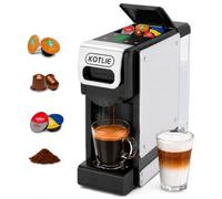 Suitable for Nespresso Original/Dolce Gusto and A MODO MIO coffee capsules and ground coffee 4-in-1 multifunctional coffee capsule machine(ST-550)