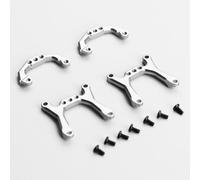 Suitable For Orlandoo Hunter Model 1: 35 Remote Control Climbing Car A01 A02 A03 Metal CNC Shock Absorber(Silver)