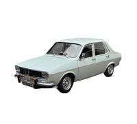 Suitable For Renault 12 TS 1974 1:18 Die-cast Metal Static Car Model Hobby Collection Decoration(Grey)