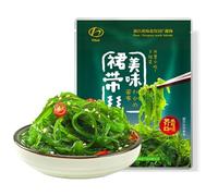 Suitable for Salad and Mixed Noodles with Seaweed Shreds As Side Dishes, Spicy Skirt Vegetable Snacks, Sweet and Sour Kelp Salad 230g/bag, Pickled Vegetables (Mustard flavor,1 bag)