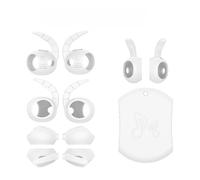 Suitable for Sam-sung Galaxy Buds 4/4 Pro Silicone Ear Tips with Ear Hooks, 3 Pairs Anti-Slip Earbud Covers Replacement Eartips for Galaxy Buds4/ 4 Pro (Galaxy Buds 4 Pro(White))