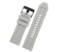 Suitable for silicone watch with DZ4496/4535/4283/4476/7416/7396 series smoke gray soft waterproof accessories 26mm