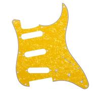 Suitable For SSS St SQ Electric Guitar Pickguard Front Cover Guitar Accessories(Pearl D)