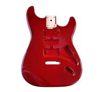 Suitable For ST Electric Guitar Body Modification DIY Instrument Accessories Red Poplar Semi-finished Body And Barrel