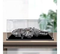 Suitable for Star Wars Millennium Falcon 75192 model display box, suitable for Lego Star Wars 75192 storage display cabinet, dust-proof display box, (model not included)