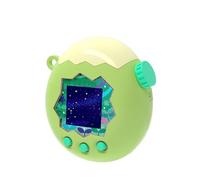 Suitable for Tamagotchi Paradise Virtual Pet Machine Hard Shell PC Fall Resistant Protective Cover Non-Slip Game Accessories (Top Yellow + Bottom Matcha Green)