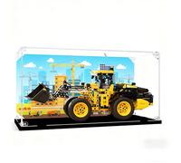 Suitable for the LEGO Technic Volvo Group L120 Electric Wheel Loader 42209 model, this dustproof display case protects your collectible (model not included). (D-42209)
