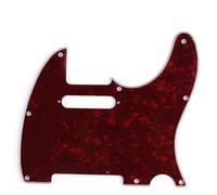 Suitable For TL Single-hole Electric Guitar Pickguard Colored Front Cover Left-handed/right-handed(Pearl C)