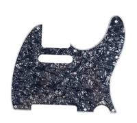 Suitable For TL Single-hole Electric Guitar Pickguard Colored Front Cover Left-handed/right-handed(Pearl B)