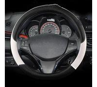 Suitable For Vios Leather Steering Wheel Cover Non-slip Four Seasons Special Cars Grips 04-15-21-22 Models Parts Anti-slip elastic plush steering wheel protective(Type A)