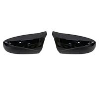 Suitable For X5 E70 X6 E71 2008-2013 Horn Type Rearview Mirror Shell Replaceable Reversing Cover Rearview Mirror Cover(Bright black)