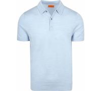 Suitable Polo Shirt Merino Wool - Men's - Clothing, Blue, light blue, S