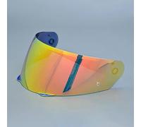 Suitable Visor for HJC HJ-33 I90/I91 Motorcycle Helmet Lens Replacement Shields Anti-UV Casco Moto Colorful Faceshield Accessories Red Gold