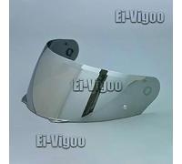 Suitable Visor for HJC HJ-33 I90/I91 Motorcycle Helmet Lens Replacement Shields Anti-UV Casco Moto Colorful Faceshield Accessories Silver