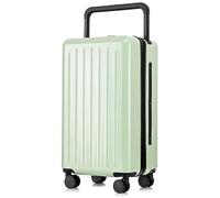 Suitcase 24 in Large Capacity Luggage Security Combination Lock Suitcase Wear-Resistant Luggage Wheels Carry(Grün)