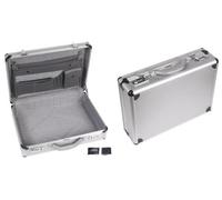 SUITCASE ALUMINIUM LOCK AND DOCUMENT HOLDER 46X34X11CM
