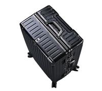 Suitcase Aluminum Frame Suitcase for Men and Women, Silent Universal Wheel Trolley Case, Student Travel Code Box Suitcases