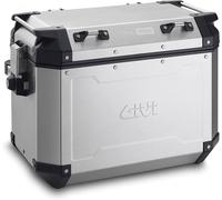 Givi Trekker Outback 48 Left Side Case Silver