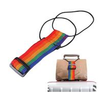 Suitcase Belt - Luggage Strap with Buckle, Secure Bag Holder | Tightening Rope for Bags, Portable Travel Accessories, Cross Strap Adjuster, Travel Belt for Luggage Support