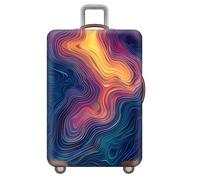 Suitcase Cover Luggage Protector Large Elastic Suit Case Cover Anti-Scratch Travel Essentials Fits 18-32 Inch Baggage The First Choice For Travel Enthusiasts Luggage Covers (Color 3,XL(29-32inch))