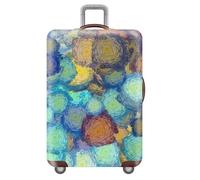 Suitcase Cover Luggage Protector Large Elastic Suit Case Cover Anti-Scratch Travel Essentials Fits 18-32 Inch Baggage The First Choice For Travel Enthusiasts Luggage Covers (Color 2,XL(29-32inch))