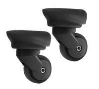 Suitcase Covers,Luggage Wheels,2Pcs Trolley Casters Replacement Heavy Duty Roller Wheel for Luggage Box Suitcase 360 Degree Swivel kit .(W093)