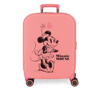 Suitcase Disney 3669122 Enso Minnie Trolley Polyester Rose