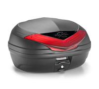 Suitcase Kappa ML 46 Lts k466n2 Black Base-N Monolock for Moto Spare Parts